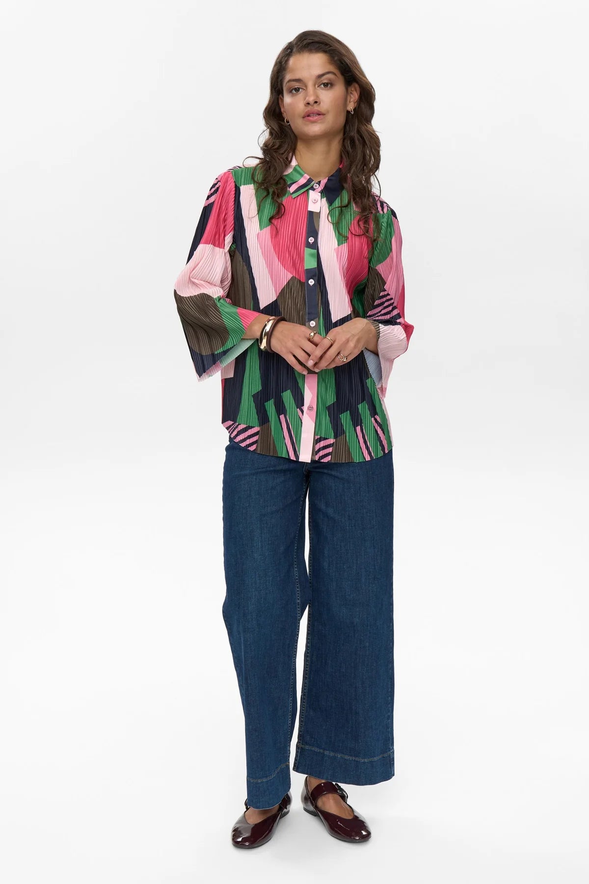 NÜMPH | VIXA SHIRT - DARK SAPPHIRE