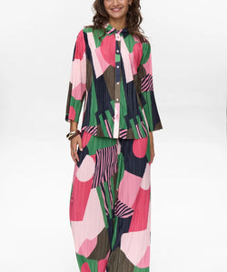 NÜMPH | VIXA SHIRT - DARK SAPPHIRE