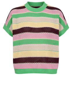 NÜMPH | MIVA SS PULLOVER - POISON GREEN