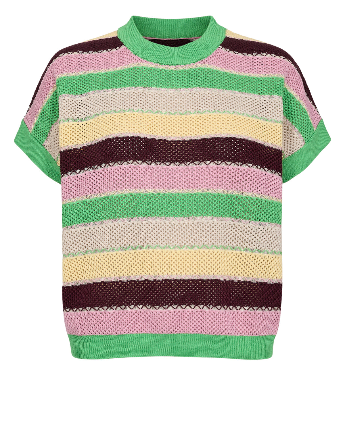 NÜMPH | MIVA SS PULLOVER - POISON GREEN