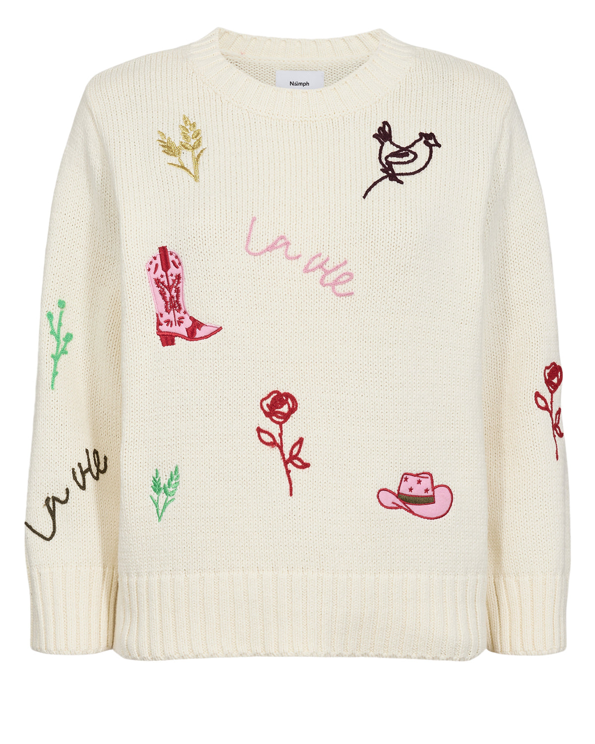 NÜMPH | WALLY PULLOVER - PRISTINE