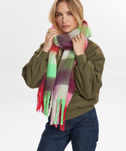 NUMPH | SASHA SCARF - FANDANGO PINK