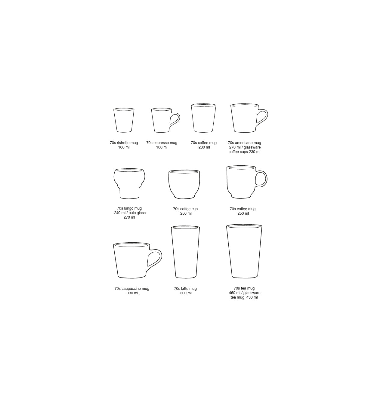 HKliving | 70S CERAMICS: AMERICANO MUG - KELP