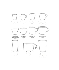 HKliving | 70S CERAMICS: COFFEE MUG - BRAMBLE