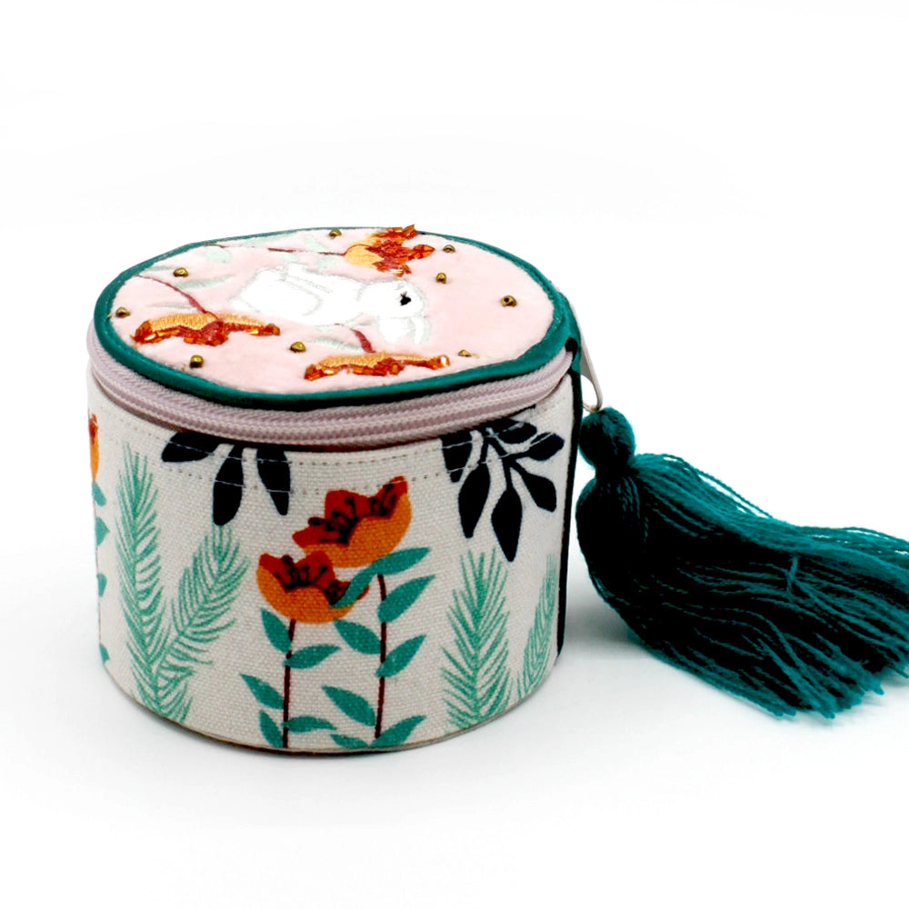 SECRET GARDEN RABBIT BOX - WHITE