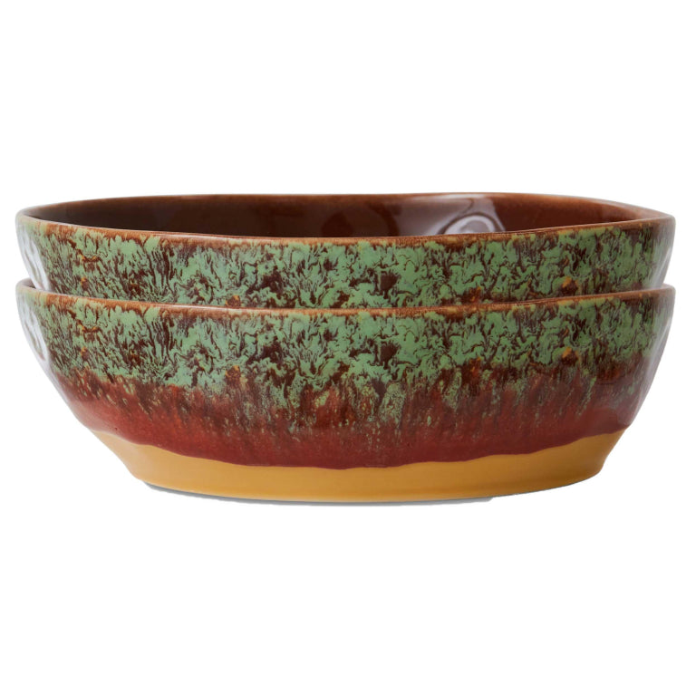 HKliving | 70S CERAMICS: PASTA BOWL - COVE