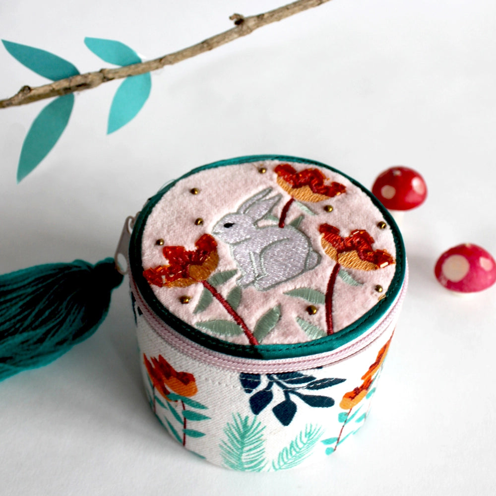 SECRET GARDEN RABBIT BOX - WHITE