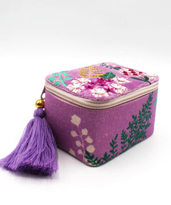 POSY TRINKET BOX - PURPLE