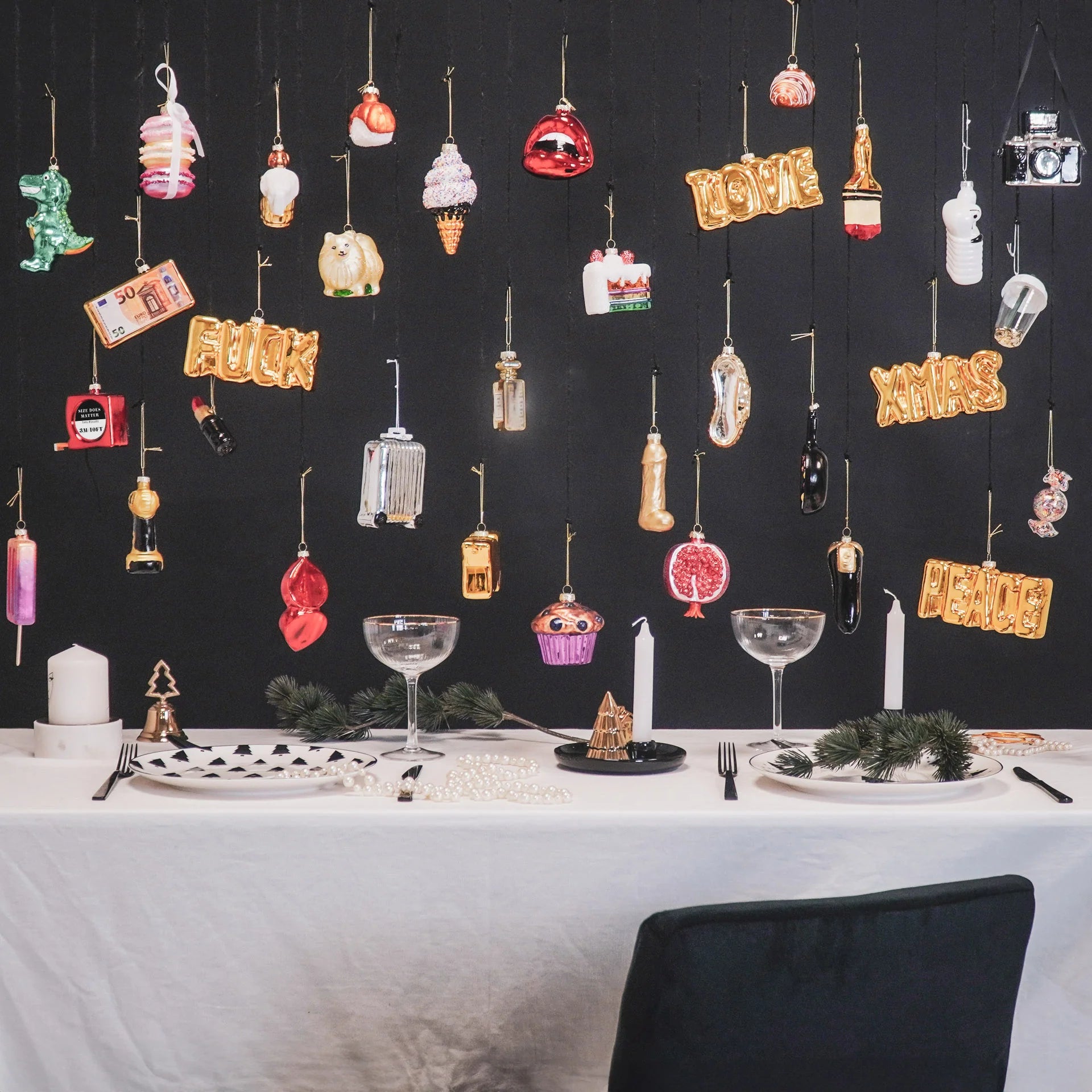 KERSTORNAMENT - MAKE-UP DOOS