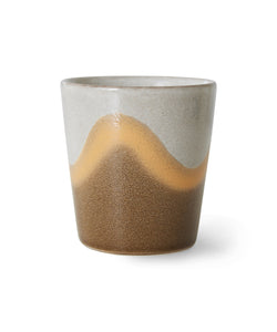 HKliving | 70S CERAMICS: COFFEE MUG - OASIS