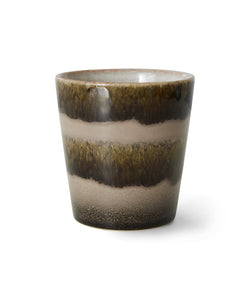 HKliving | 70S CERAMICS: COFFEE MUG - FERN