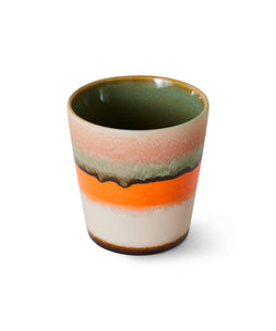HKliving | 70S CERAMICS: COFFEE MUG - BURST
