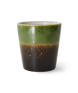 HKliving | 70S CERAMICS: COFFEE MUG - ALGAE
