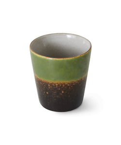 HKliving | 70S CERAMICS: COFFEE MUG - ALGAE