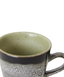 HKliving | 70S CERAMICS: AMERICANO MUG - ROCK ON