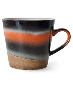 HKliving | 70S CERAMICS: CAPPUCCINO MUG - HEAT