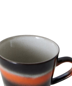 HKliving | 70S CERAMICS: CAPPUCCINO MUG - HEAT