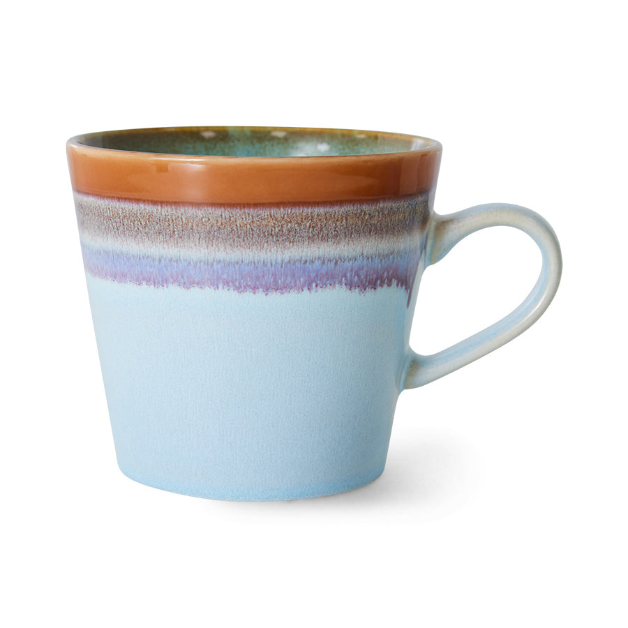 HKliving | 70S CERAMICS: CAPPUCCINO MUG - ASH