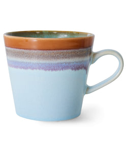 HKliving | 70S CERAMICS: CAPPUCCINO MUG - ASH