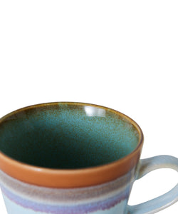 HKliving | 70S CERAMICS: CAPPUCCINO MUG - ASH