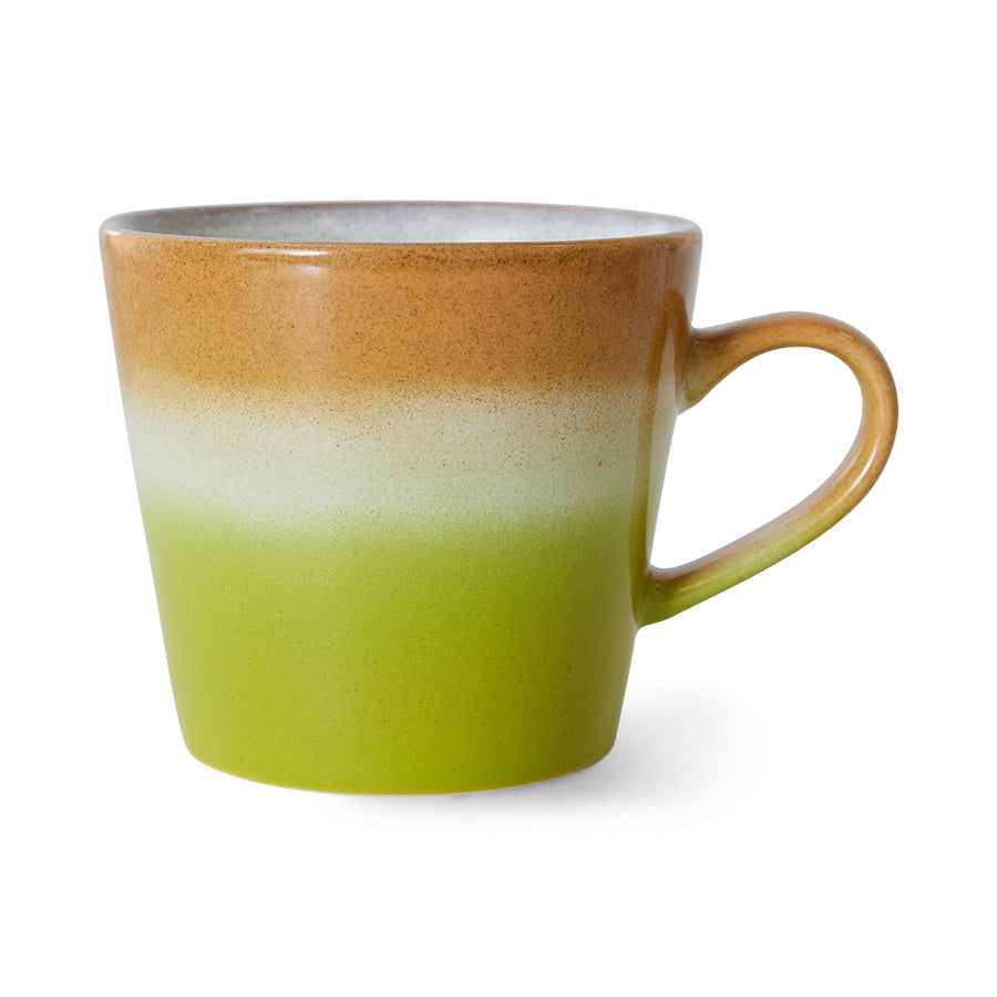 HKliving | 70S CERAMICS: CAPPUCCINO MUG - ECLIPSE