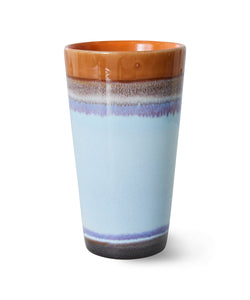 HKliving | 70S CERAMICS: LATTE MUG - ASH