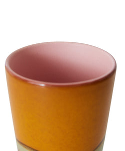 HKliving | 70S CERAMICS: LATTE MUG - CLAY
