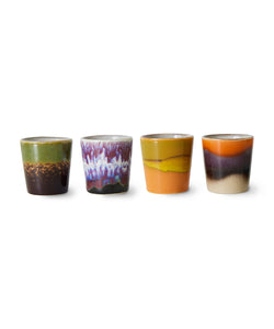 HKliving | 70S CERAMICS: EGG CUPS - ISLAND