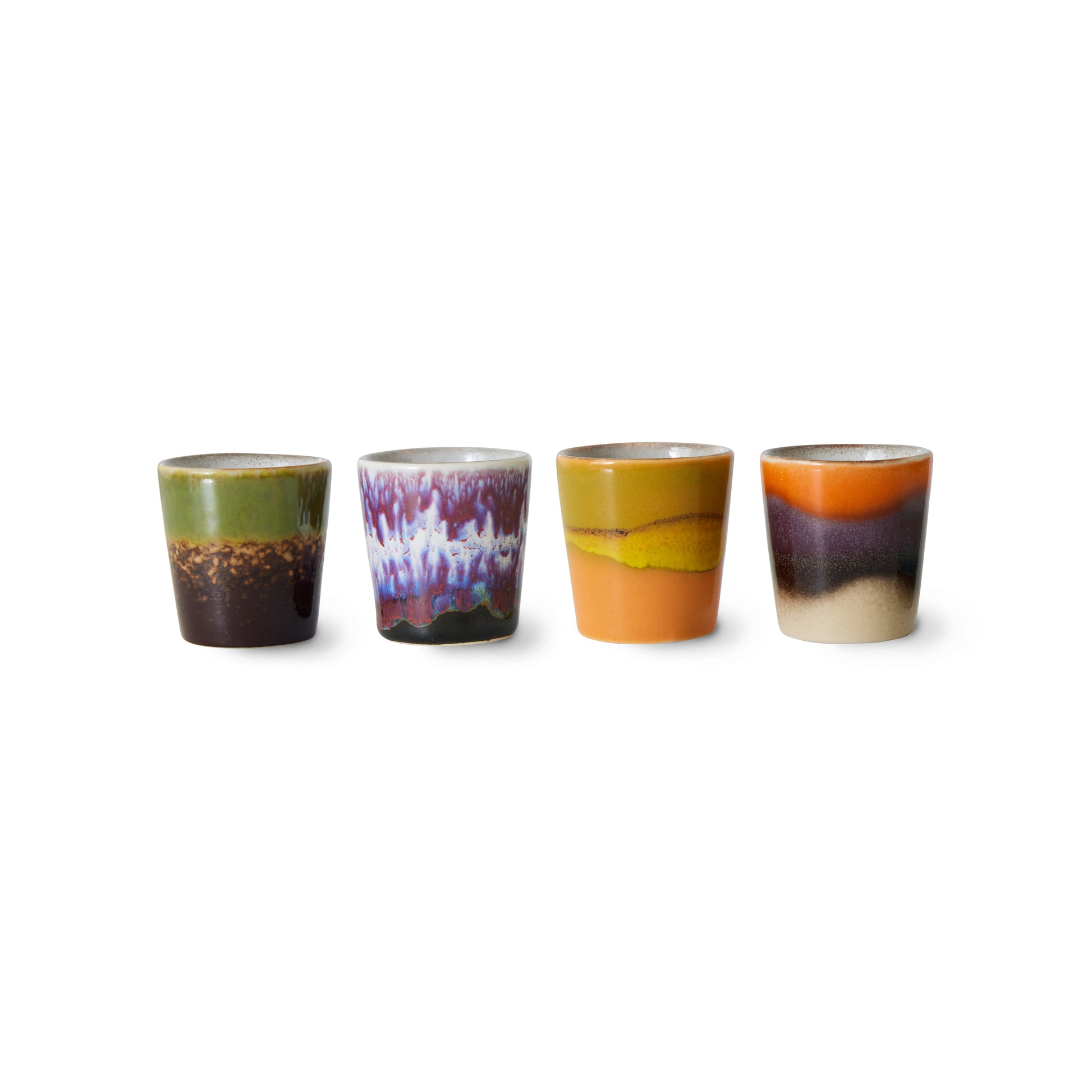 HKliving | 70S CERAMICS: EGG CUPS - ISLAND