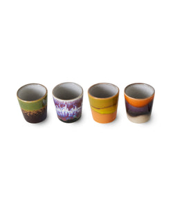 HKliving | 70S CERAMICS: EGG CUPS - ISLAND