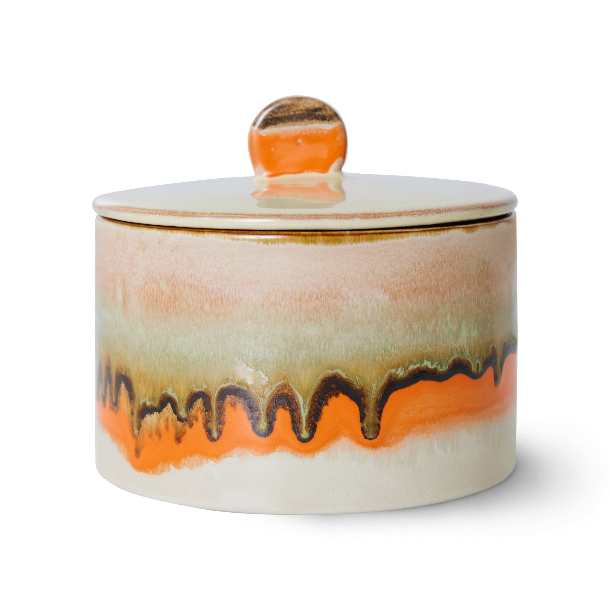 HKliving | 70S CERAMICS COOKIE JAR - BURST
