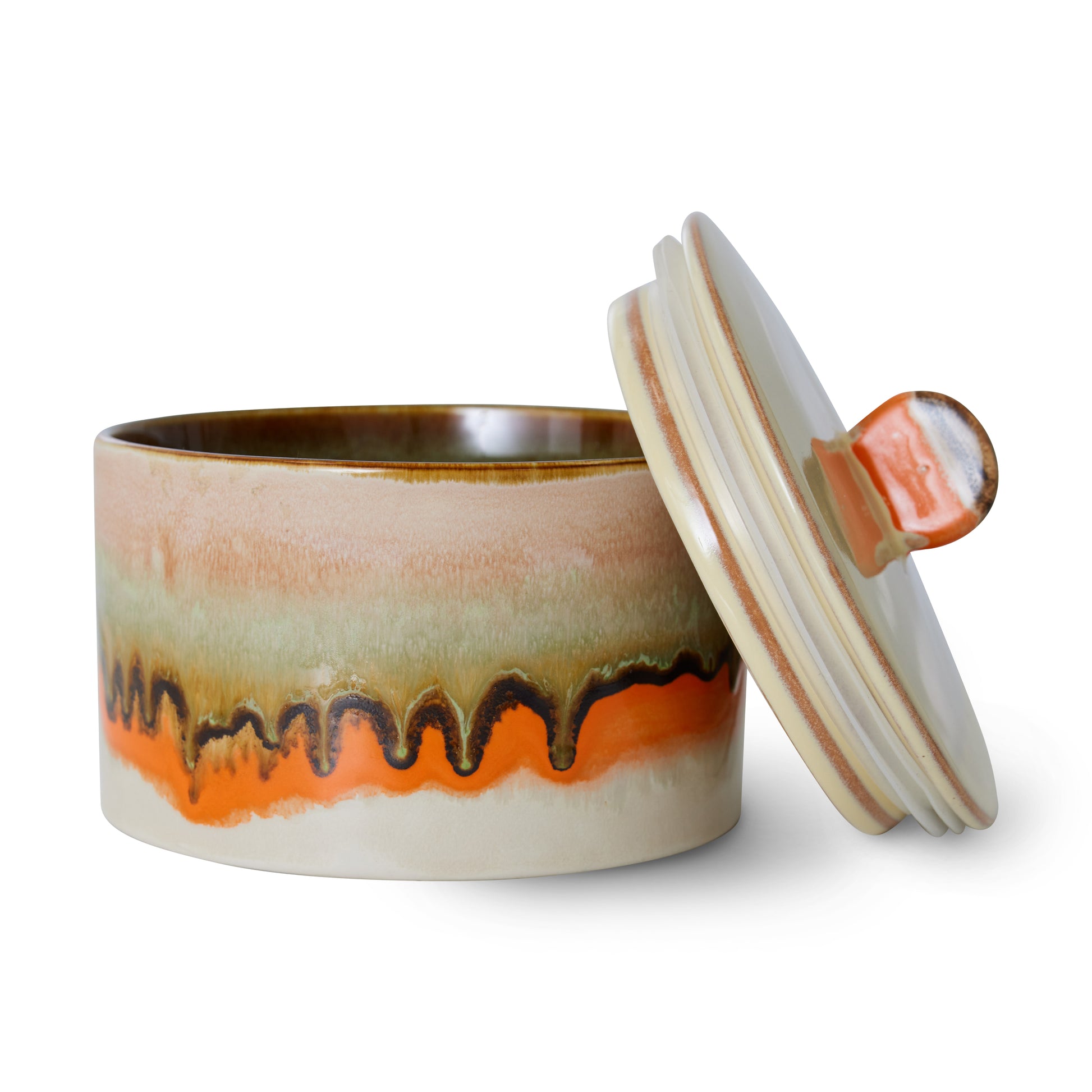 HKliving | 70S CERAMICS COOKIE JAR - BURST