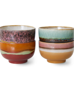 HKliving | 70S CERAMICS: NOODLE BOWL - GEYSER: CLAY