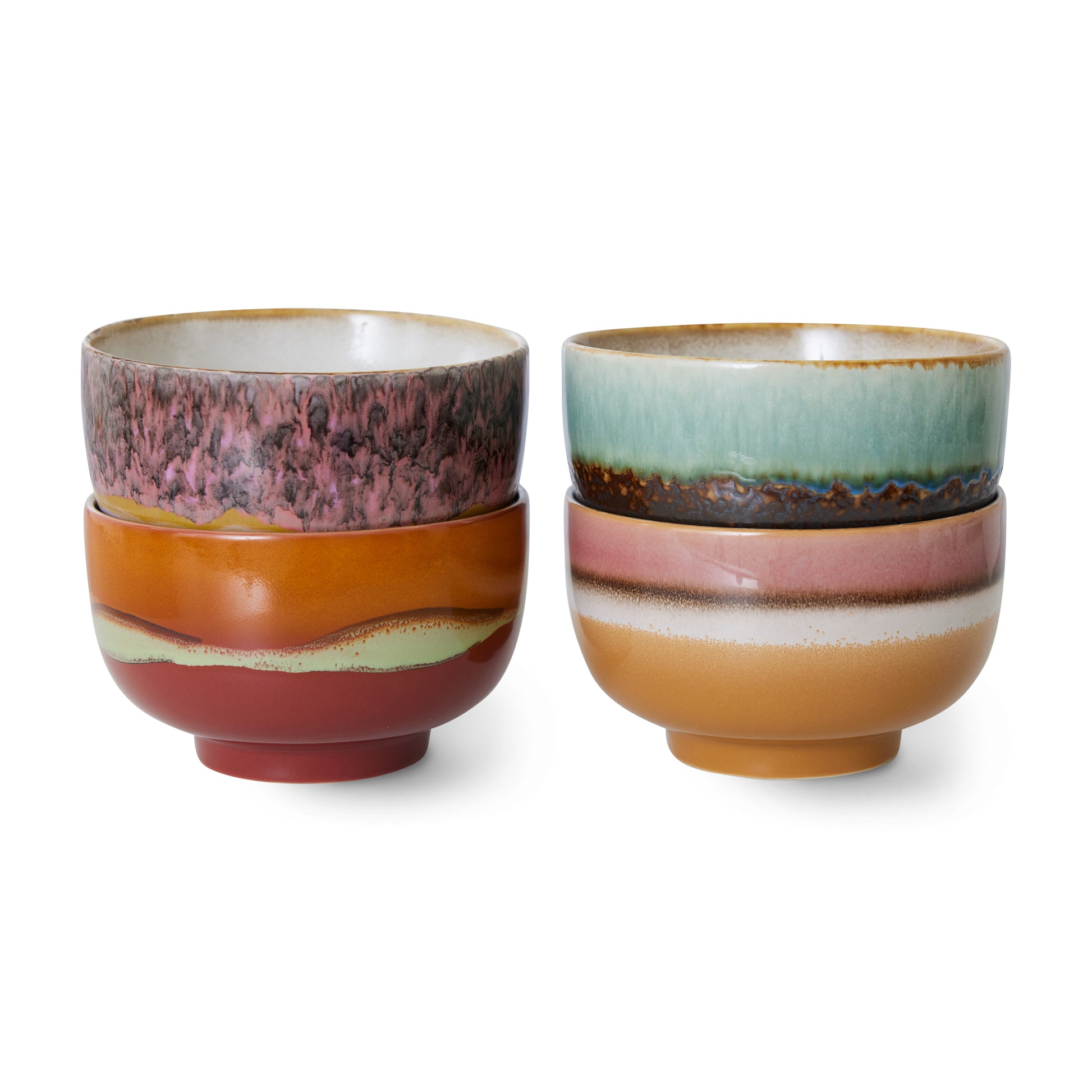 HKliving | 70S CERAMICS: NOODLE BOWL - GEYSER: CLAY
