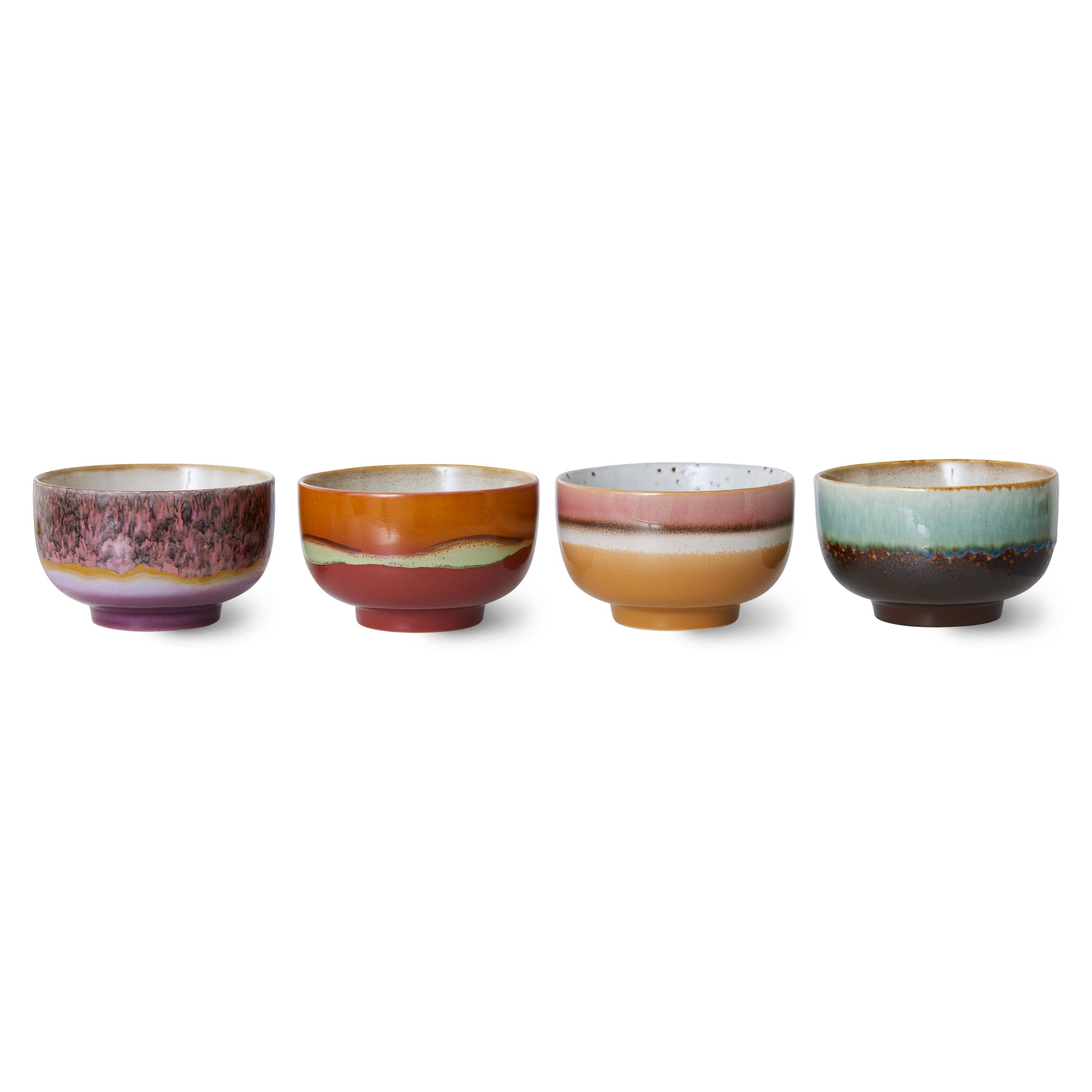 HKliving | 70S CERAMICS: NOODLE BOWL - GEYSER: CLAY