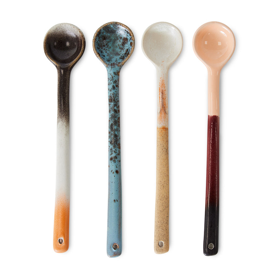 HKliving | 70S CERAMICS: SPOONS L - BREEZE
