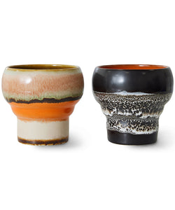 HKliving | 70S CERAMICS: LUNGO MUG - BASALT ROCK ON