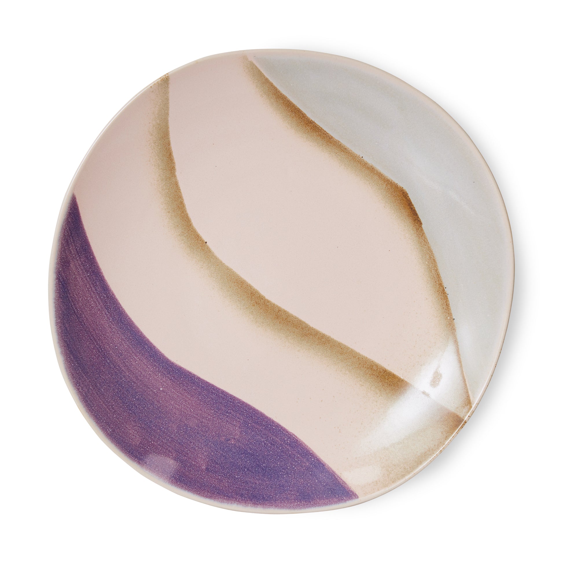 HKliving | 70S CERAMICS: SIDE PLATE - VALLEY