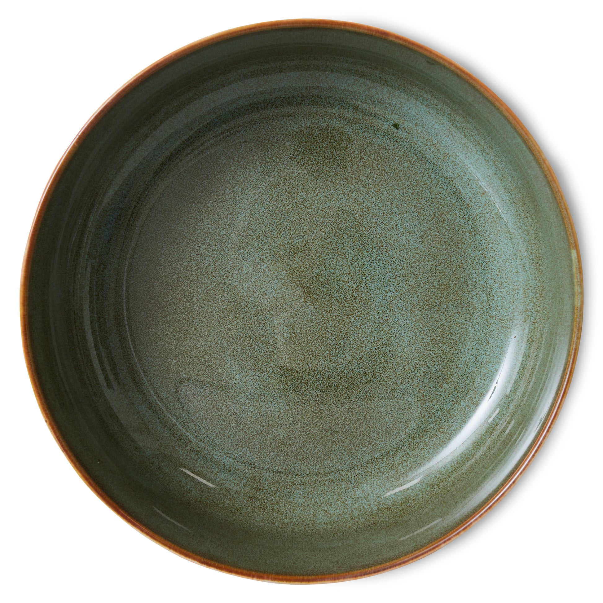 HKliving | 70S CERAMICS SALAD BOWL - SHORE