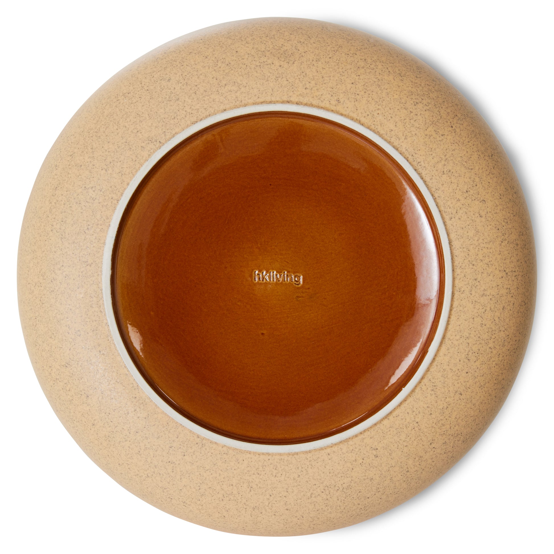 HKliving | 70S CERAMICS SALAD BOWL - SHORE