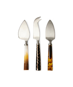 HKliving | CHEESE KNIVES - HAVANA