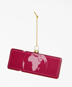 YUP IN DE BOOM | KERSTORNAMENT - BOARDINGPASS NEW YORK