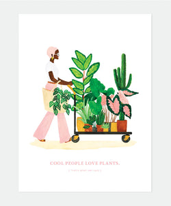 ATWTS | POSTER - GIRL BUYING PLANTS