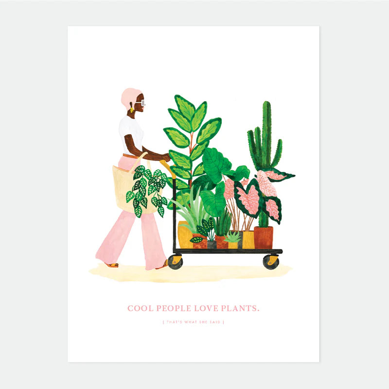 ATWTS | POSTER - GIRL BUYING PLANTS