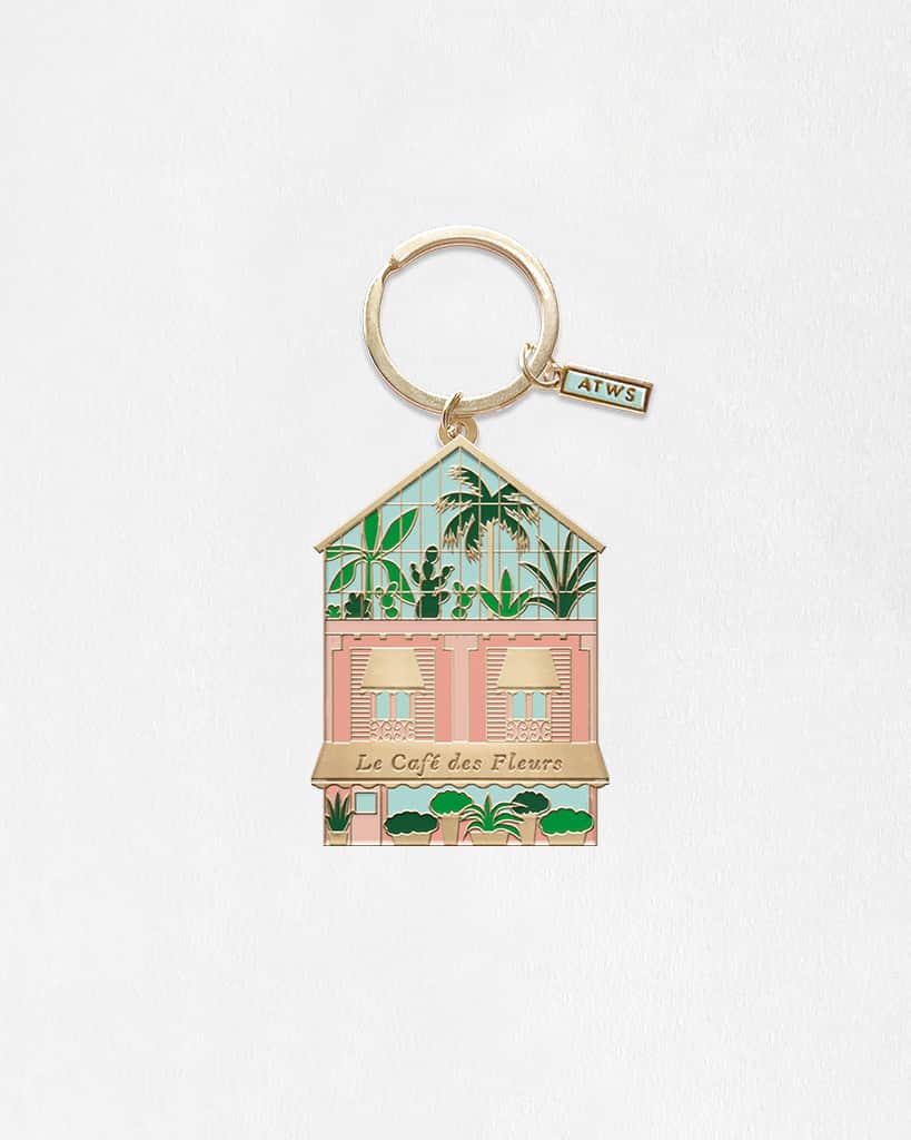 ATWTS | KEYCHAIN - LE CAFÉ DES FLEURS