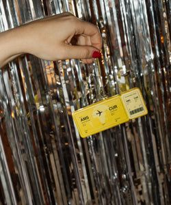 YUP IN DE BOOM | KERSTORNAMENT - BOARDINGPASS CURACAO