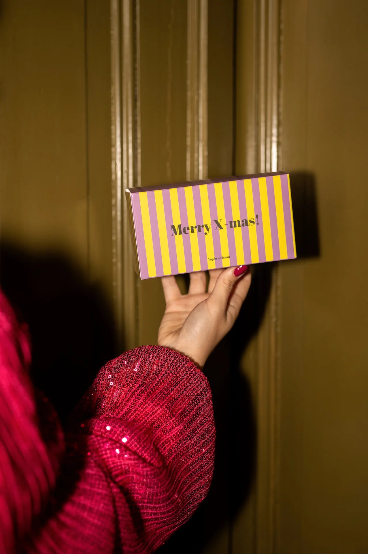 YUP IN DE BOOM | KERSTORNAMENT - BAKFIETS