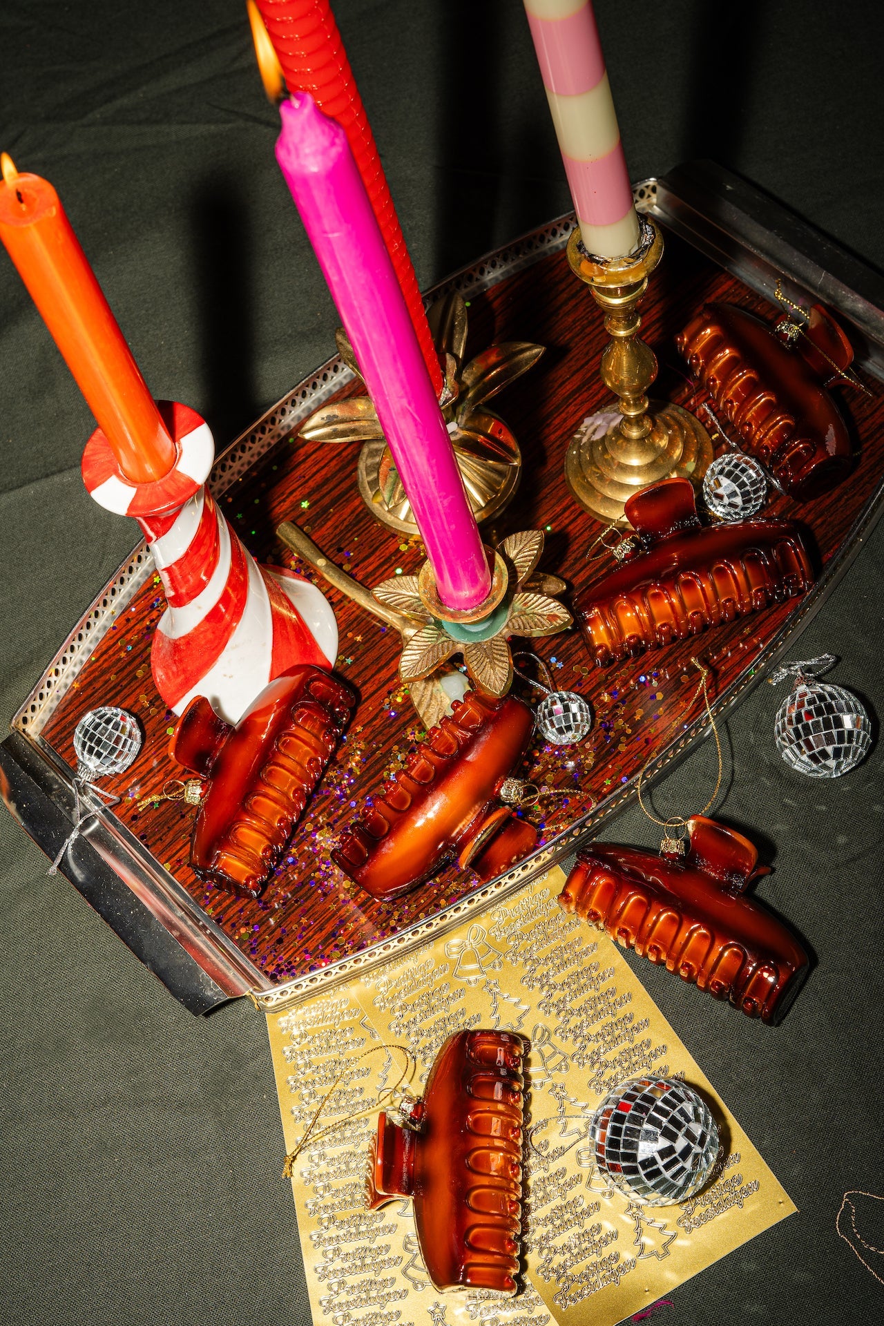 YUP IN DE BOOM | KERSTORNAMENT - HAARCLIP