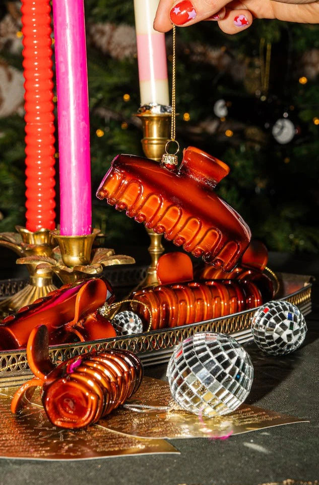 YUP IN DE BOOM | KERSTORNAMENT - HAARCLIP