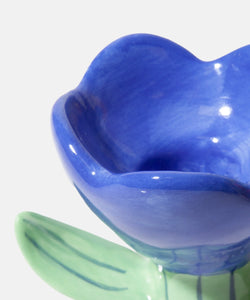 DOIY | CANDLE HOLDER BLOOM - BLUE